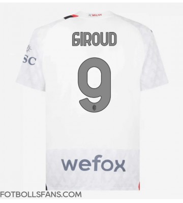 AC Milan Olivier Giroud #9 Replika Bortatröja 2023-24 Kortärmad